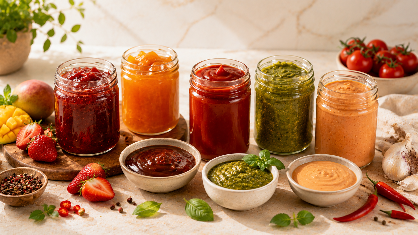 Jam, Ketchup & Sauces